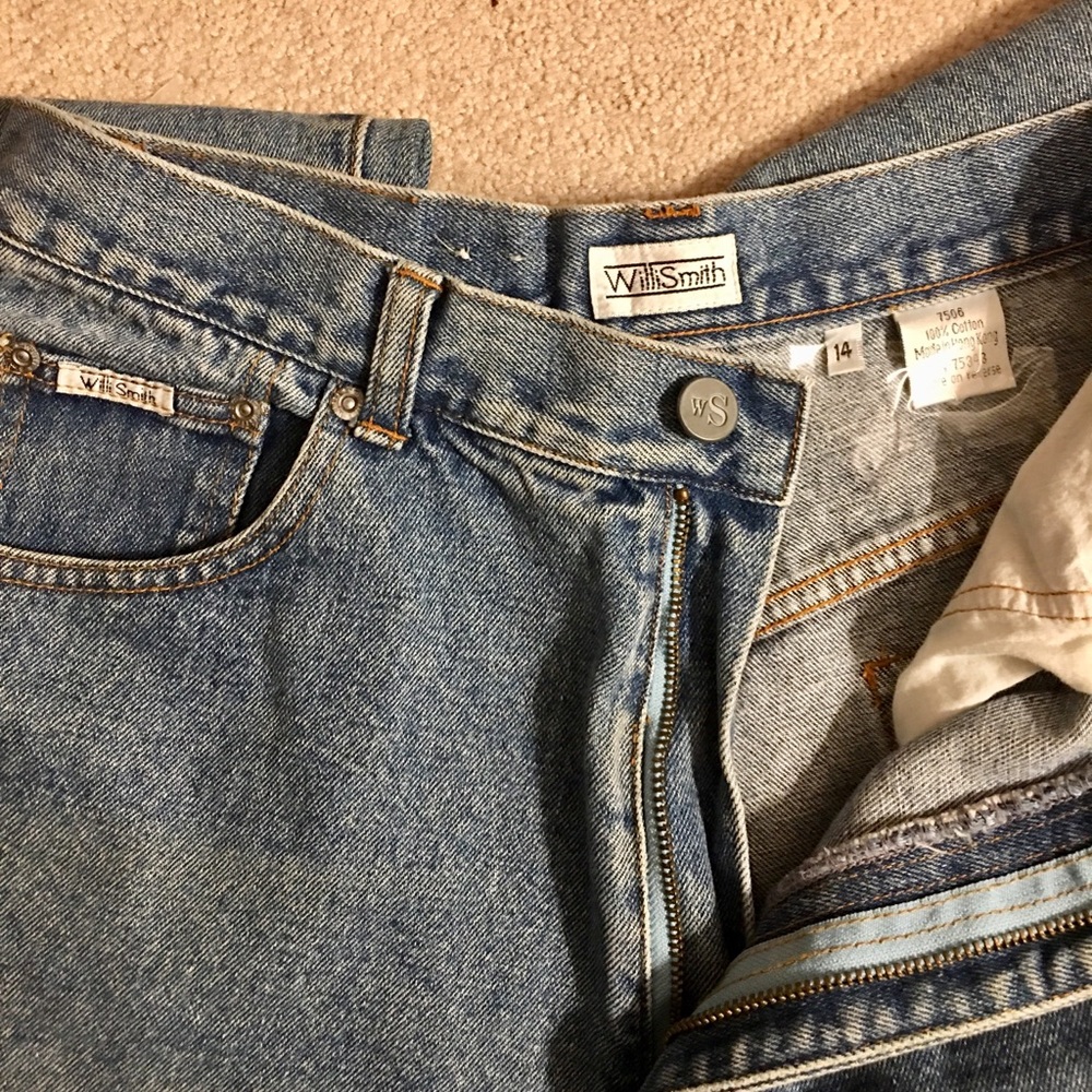 14 Women’s Willi Smith Jeans, Medium Blue
